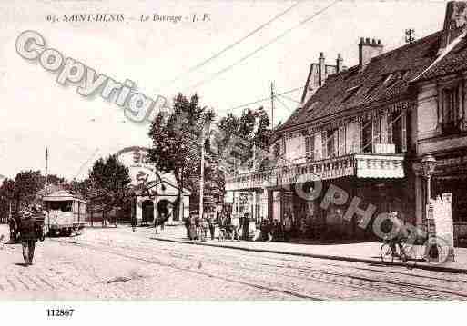 Ville de SAINTDENIS, carte postale ancienne