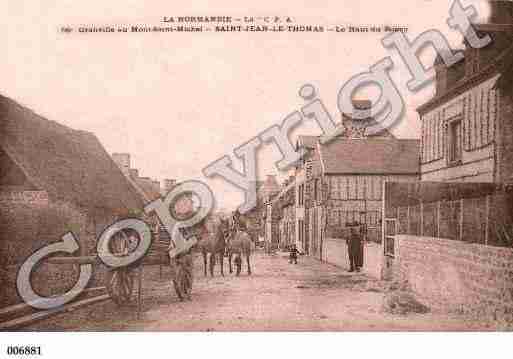 Ville de SAINTJEANLETHOMAS, carte postale ancienne