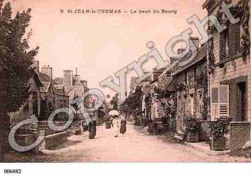 Ville de SAINTJEANLETHOMAS, carte postale ancienne