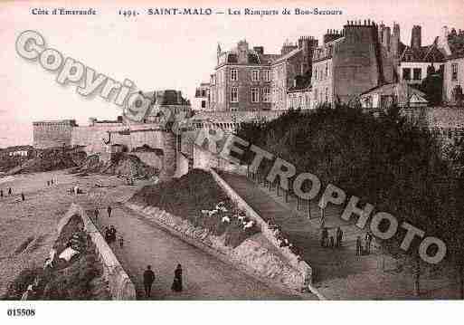 Ville de SAINTMALO, carte postale ancienne