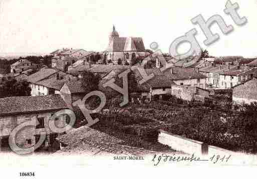 Ville de SAINTMOREL, carte postale ancienne