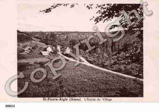 Ville de SAINTPIERREAIGLE, carte postale ancienne