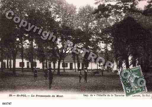 Ville de SAINTPOLSURTERNOISE, carte postale ancienne