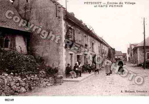 Ville de SAINTTHEOFFREY, carte postale ancienne