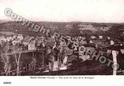 Ville de SAINTURCIZE, carte postale ancienne