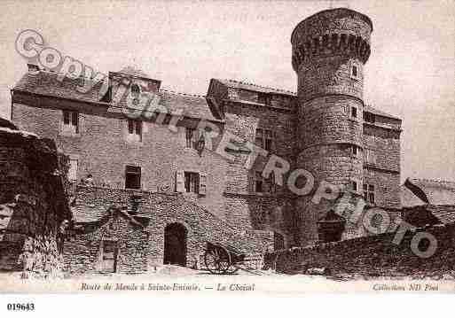 Ville de SAINTEENIMIE, carte postale ancienne