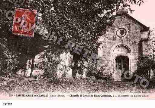 Ville de SAINTEMARIEENCHANOIS, carte postale ancienne