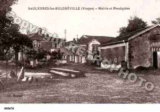 Ville de SAULXURESLESBULGNEVILLE, carte postale ancienne