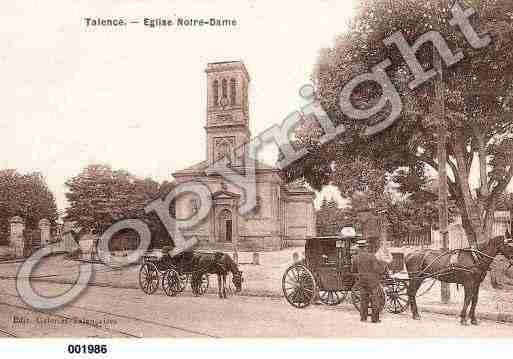 Ville de TALENCE, carte postale ancienne