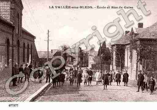 Ville de VALLEEAUXBLEDS(LA), carte postale ancienne