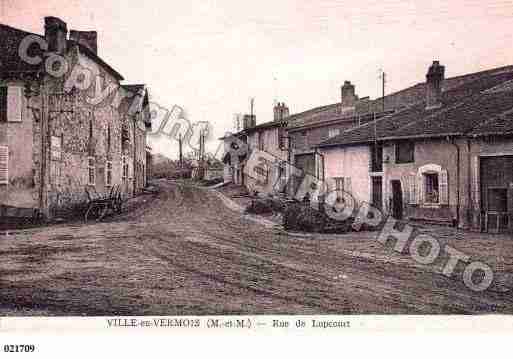 Ville de VILLEENVERMOIS, carte postale ancienne