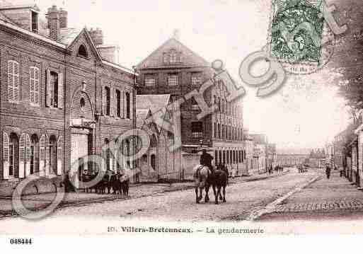 Ville de VILLERSBRETONNEUX, carte postale ancienne