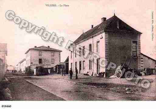 Ville de VILLERS, carte postale ancienne