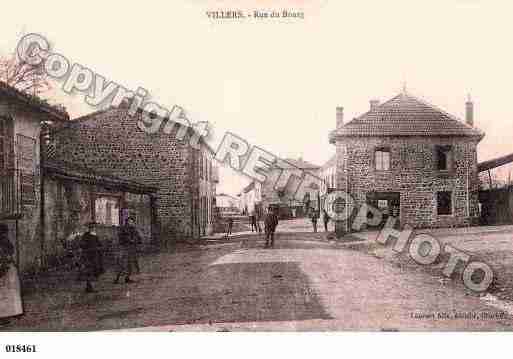 Ville de VILLERS, carte postale ancienne