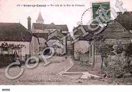 Ville de VITRYLECROISE, carte postale ancienne