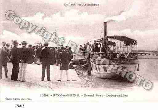 Ville de AIXLESBAINS, carte postale ancienne Ville de AIXLESBAINS, carte postale ancienne