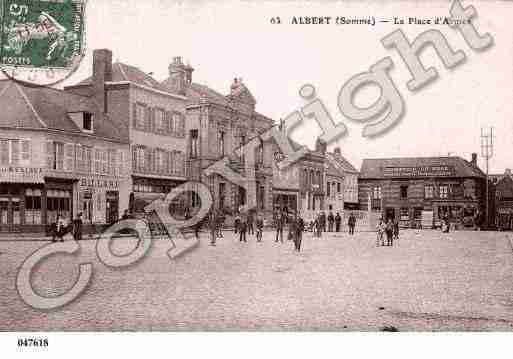 Ville de ALBERT, carte postale ancienne