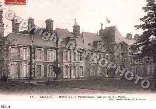 Ville de ALENCON, carte postale ancienne