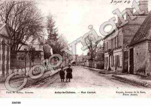 Ville de ANIZYLECHATEAU, carte postale ancienne