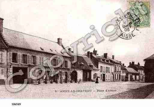 Ville de ANIZYLECHATEAU, carte postale ancienne