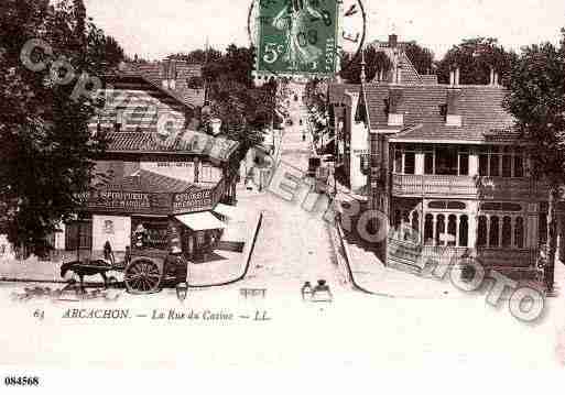 Ville de ARCACHON, carte postale ancienne