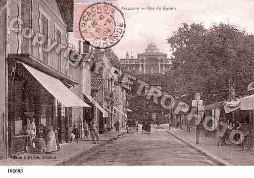 Ville de ARCACHON, carte postale ancienne