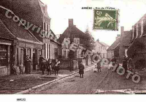 Ville de ARNEKE, carte postale ancienne