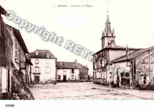 Ville de AUGNY, carte postale ancienne