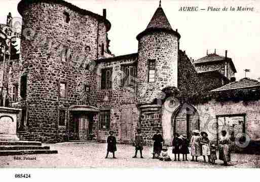 Ville de AURECSURLOIRE, carte postale ancienne