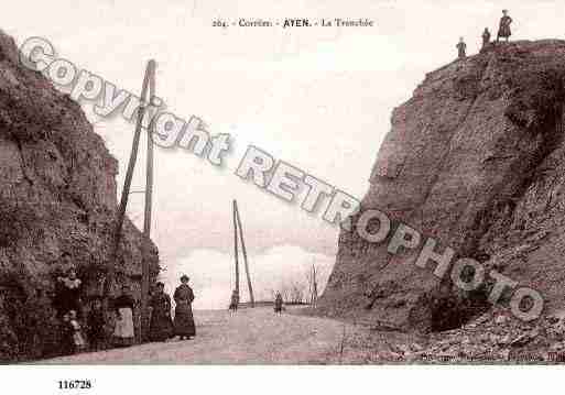 Ville de AYEN, carte postale ancienne Ville de AYEN, carte postale ancienne