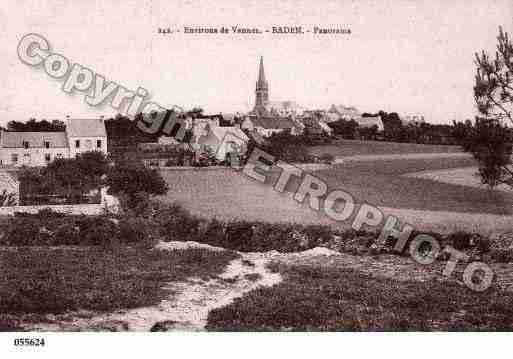 Ville de BADEN, carte postale ancienne