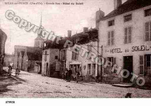 Ville de BELANSUROURCE, carte postale ancienne