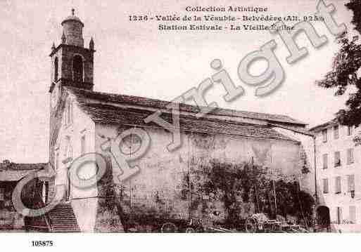 Ville de BELVEDERE, carte postale ancienne