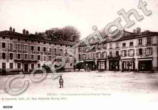 Ville de BOURGENBRESSE, carte postale ancienne