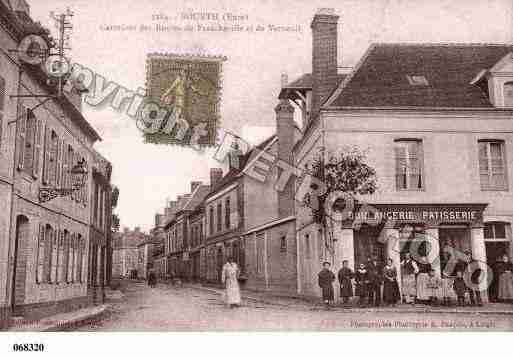 Ville de BOURTH, carte postale ancienne
