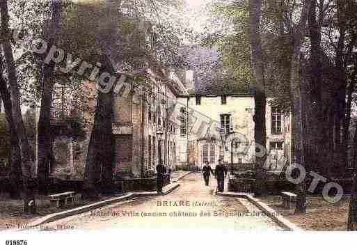 Ville de BRIARE, carte postale ancienne