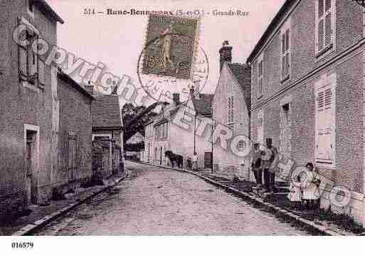 Ville de BUNOBONNEVAUX, carte postale ancienne