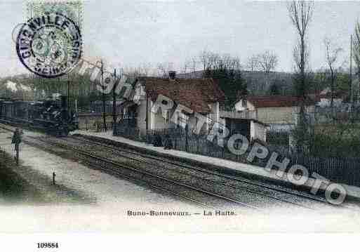 Ville de BUNOBONNEVAUX, carte postale ancienne