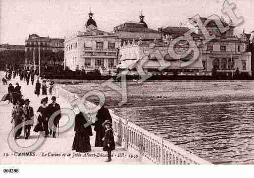 Ville de CANNES, carte postale ancienne