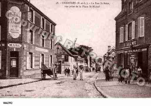 Ville de CHARTRES, carte postale ancienne