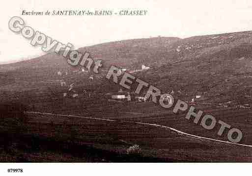 Ville de CHASSEY, carte postale ancienne