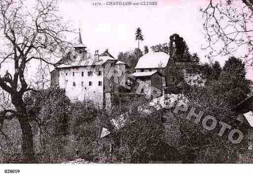 Ville de CHATILLONSURCLUSES, carte postale ancienne