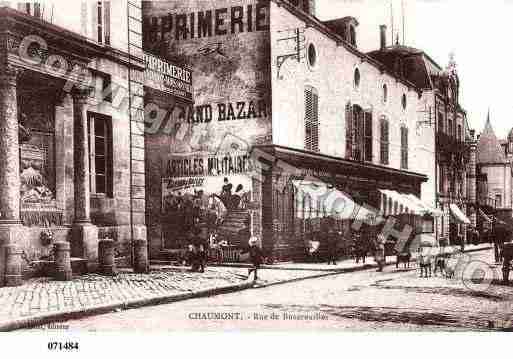 Ville de CHAUMONT, carte postale ancienne