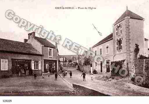 Ville de CIRYLENOBLE, carte postale ancienne