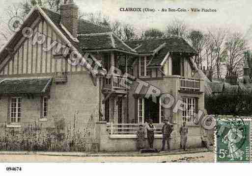 Ville de CLAIROIX, carte postale ancienne