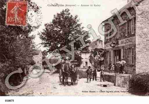 Ville de COLOMBIES, carte postale ancienne
