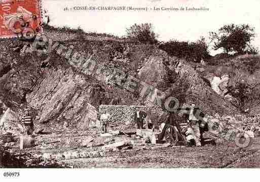 Ville de COSSEENCHAMPAGNE, carte postale ancienne