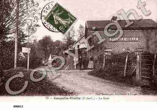 Ville de COUPELLEVIEILLE, carte postale ancienne