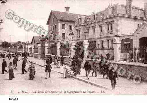 Ville de DIJON, carte postale ancienne