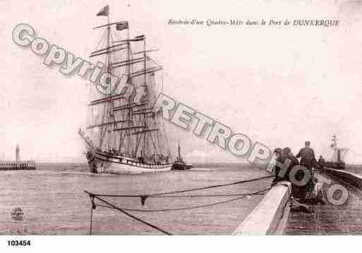 Ville de DUNKERQUE, carte postale ancienne